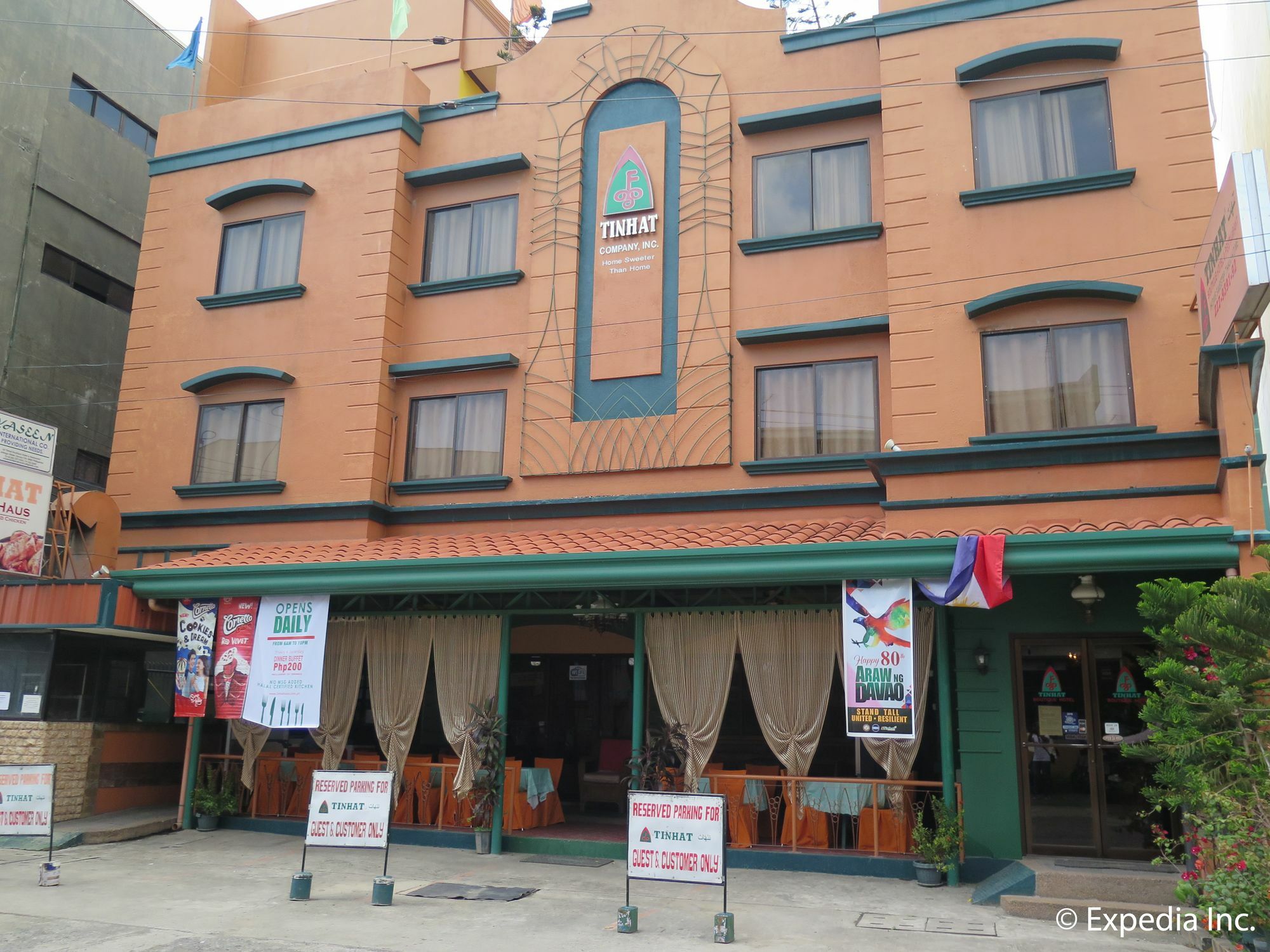 Tinhat Halal حلال Certified Boutique Hotel And Restaurant Davao Stadt Exterior foto